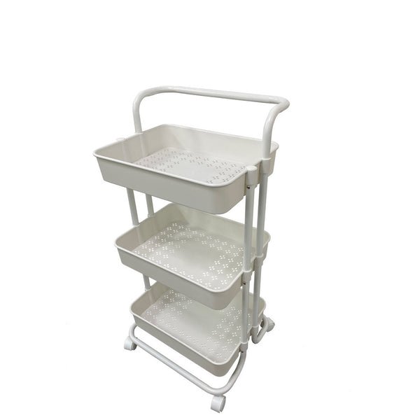 Rene Household 3 Tier Portable Kitchen Trolley Storage - Carro